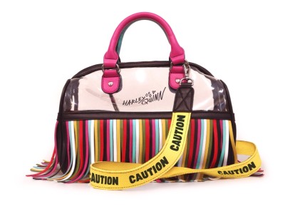 Sac à main Harley Quinn Birds of prey Caution Dc Comics - Textile