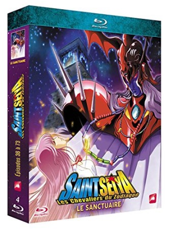 Saint Seiya - Les chevaliers du Zodiaque : Le Sanctuaire - Épisodes 36 à 73   - BluRay