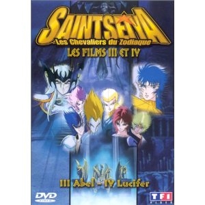 Saint Seiya, les chevaliers du Zodiaque, les films III et IV  - DVD
