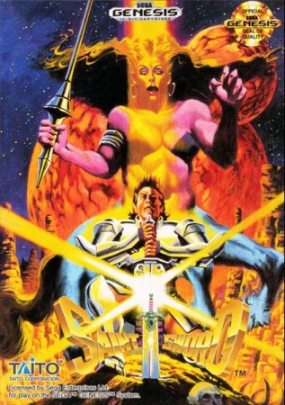 Saint Sword (import USA) en boîte  - Megadrive