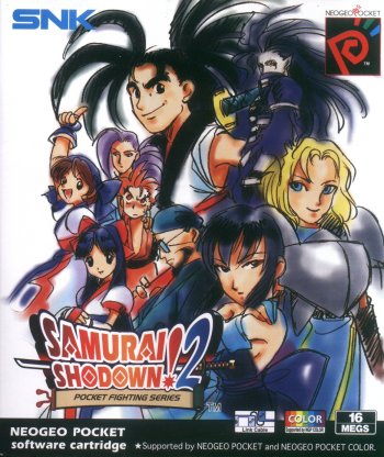Samurai Shodown! 2 en boîte (version UK) - Neo Geo Pocket couleur