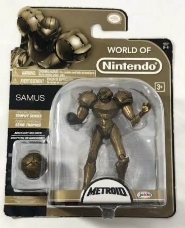 Samus Gold - World of Nintendo - Metroid - Figurine