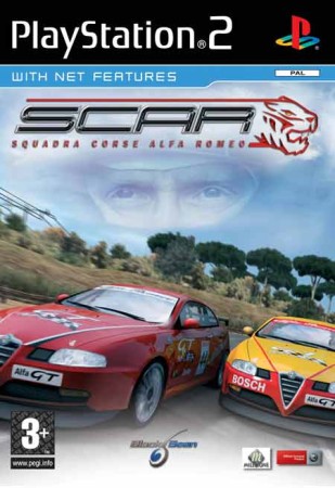S C A R SQUADRA CORSE ALFA ROMEO - Playstation 2
