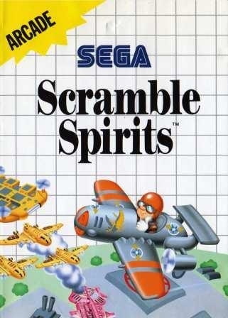 Scramble Spirits en boîte - Master System