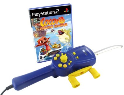 Cocoto Fishing Master + Canne à Pêche  - Playstation 2