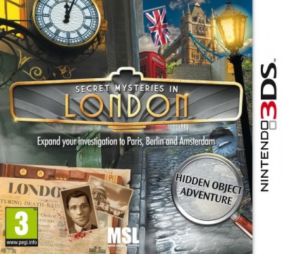 Secret Mysteries in London (import anglais) - 3DS