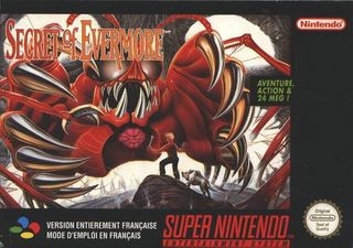 Secret of Evermore sous blister d'origine - Super Nintendo