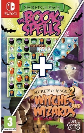 Secrets of Magic : The Book of Spells + Secrets of Magic 2 : Witches and Wizards - Switch