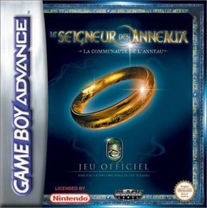 Le Seigneur des Anneaux: La Communaute de L'anneau en boîte - Game Boy Advance