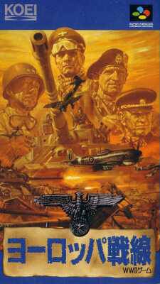 Operation Europe: Path to Victory 1939-45 (import japonais) en boîte - Super Nintendo