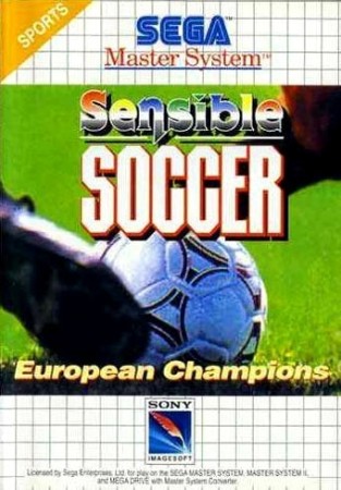 Sensible Soccer en boîte - Master System