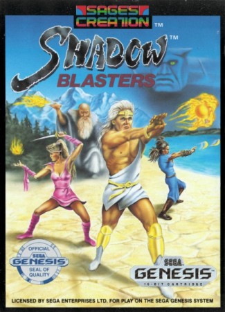 Shadow Blasters (import USA) - Megadrive