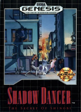 Shadow Dancer: The Secret of Shinobi (import USA) en boîte - Megadrive