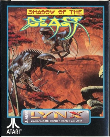 Shadow of the Beast en boîte sous blister - Atari Lynx