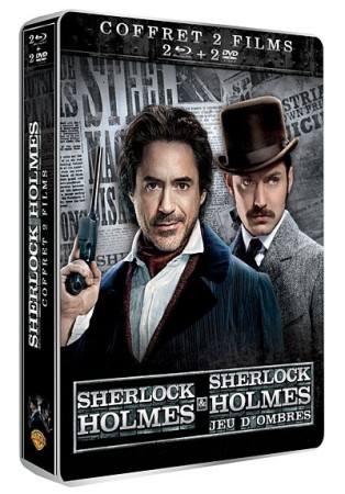 Sherlock Holmes et Sherlock Holmes Jeu d'Ombres - BluRay