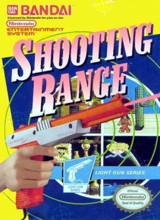 Shooting Range (import USA) et Light Gun - NES