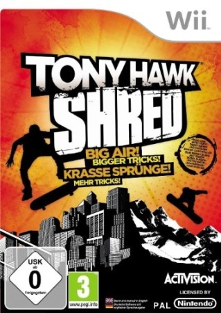 Tony Hawk : Shred sans skateboard - Wii