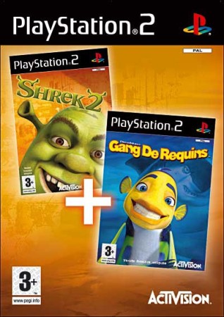 Gang de Requins et Shrek 2 - Playstation 2