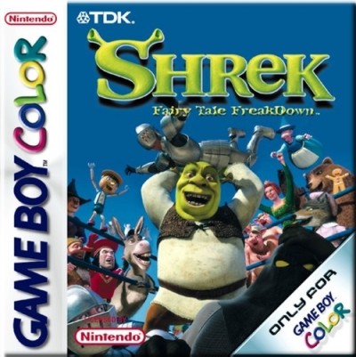 Shrek: Fairy Tale Freakdown en boîte  - Game Boy