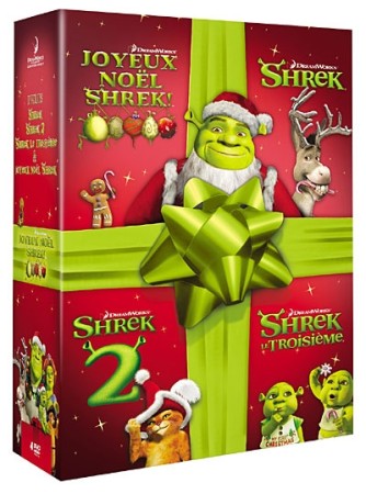 Shrek - La Trilogie + Joyeux Noël Shrek ! - DVD