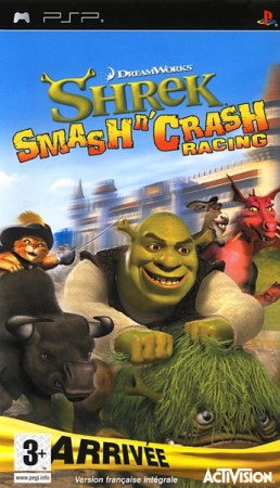 Shrek smash n crash racing - Playstation Portable