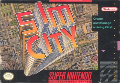 Sim City (import USA) - Super Nintendo