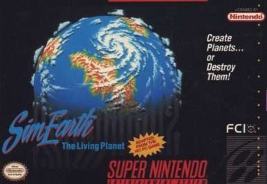 Sim earth the living planet - Super Nintendo