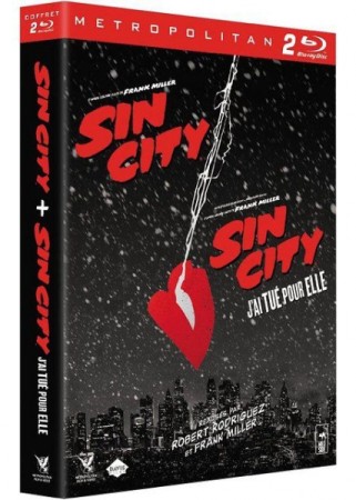 Sin City et Sin City 2 : J'ai Tué pour Elle - BluRay