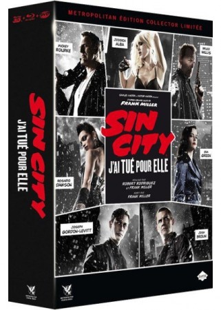 Sin City 2 : J'ai Tué Pour Elle - Édition Collector Limitée 3D - BluRay