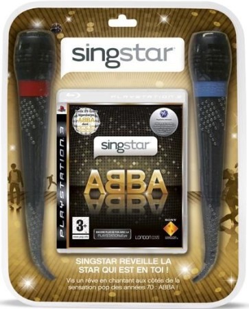 Singstar Abba et micros - Playstation 3
