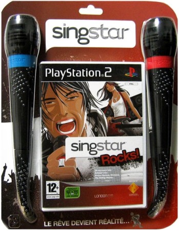 Singstar : Rocks + micros - Playstation 2
