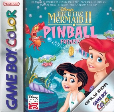 La petite sirene 2 pinball frenzy en boîte - Game Boy