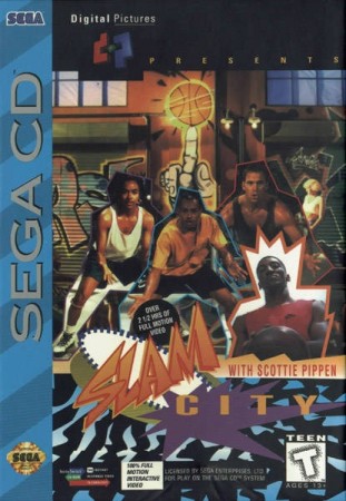 Slam City with Scottie Pippen (import USA) - Mega CD