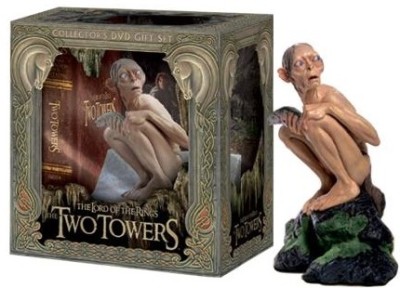 Figurine Smeagol - Le Seigneur des Anneaux : Les Deux Tours Exclusive DVD Collectible  - Figurine