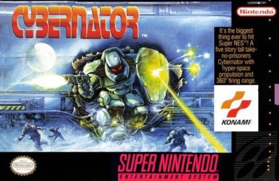 Cybernator (import USA) en boite - Super Nintendo