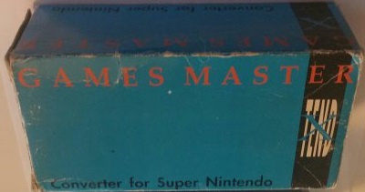 Adaptateur Jeux Import Games Master (En Boite) - Super Nintendo