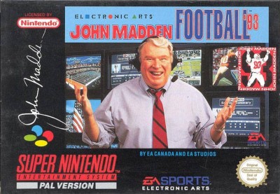 John Madden Football '93 en boîte  - Super Nintendo