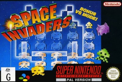 Space Invaders en boîte sous blister - Super Nintendo