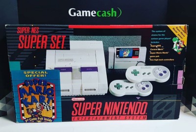 Console Super Nintendo Super Set Special Offer Mario Kart (import USA) en boîte  - Super Nintendo