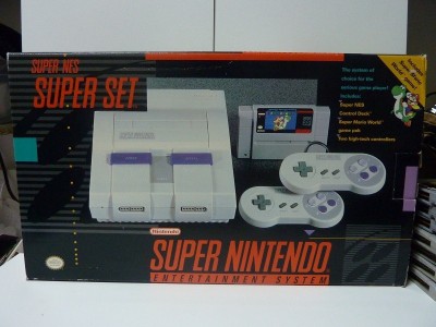 Console Super Nintendo Super Set Super Mario World (import USA) en boîte - Super Nintendo