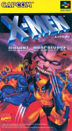 X-Men : Mutant Apocalypse (import japonais) en boîte - Super Nintendo