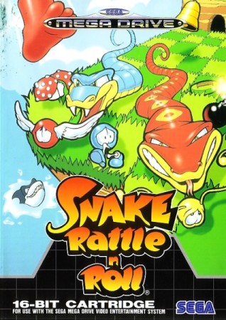 Snake Rattle n Roll en boîte  - Megadrive