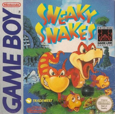 Sneaky Snakes en boîte - Game Boy