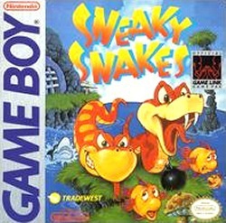 Sneaky Snakes (import USA) - Game Boy