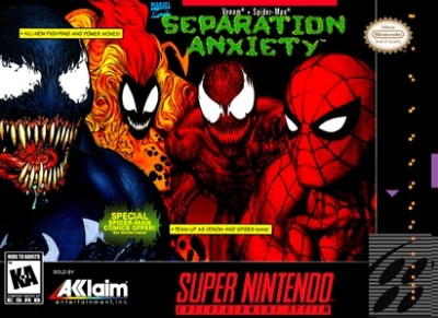 Venom et Spider-Man : Separation Anxiety (Import USA) En boite - Super Nintendo