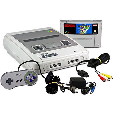 Console Super Nintendo et Super Mario World - Super Nintendo