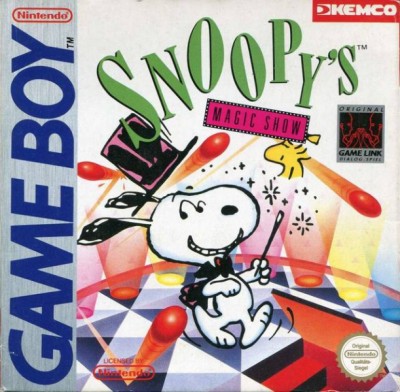 Snoopy's Magic Show en boîte - Game Boy