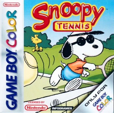 Snoopy Tennis en boîte - Game Boy