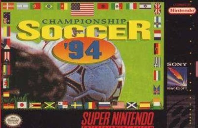 Championship Soccer '94 (import USA) - Super Nintendo