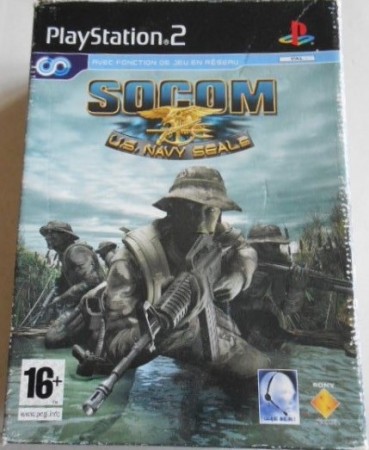 Socom : U.S. Navy Seals + Casque - Playstation 2